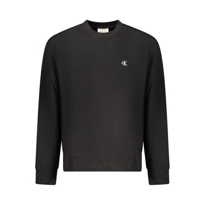 Calvin Klein Black Cotton Men's Sweatshirt