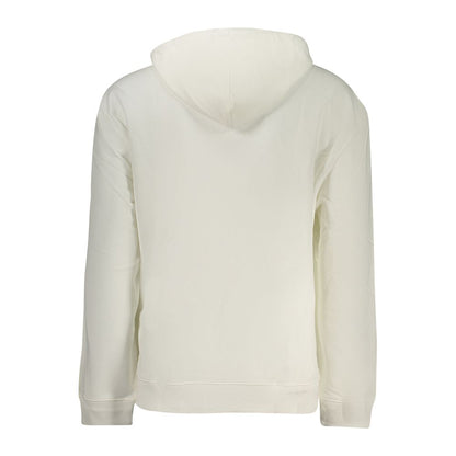 Calvin Klein White Cotton Men Sweatshirt