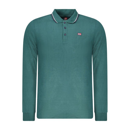 Norway 1963 Verde Cotton Men Polo