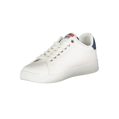 Norway 1963 White Polyurethane Men Sneakers