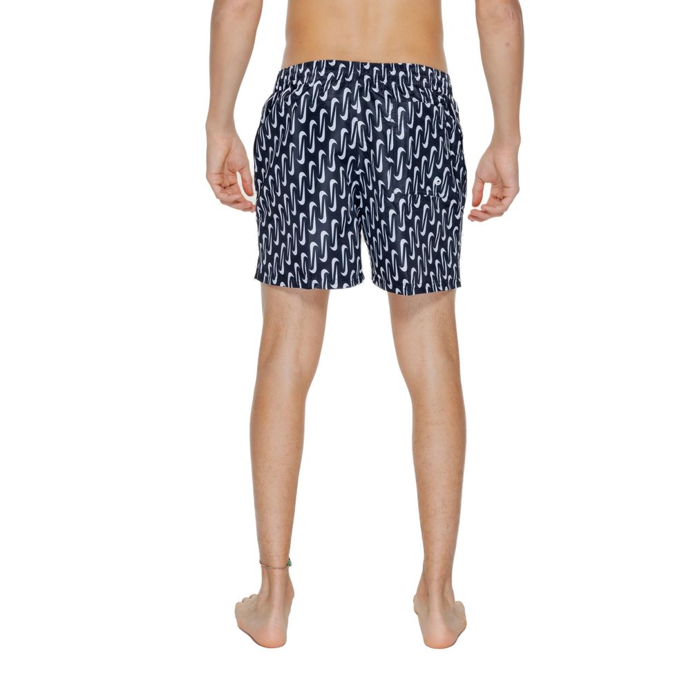 Nike Swim NESSE520 badeshorts med print – sort