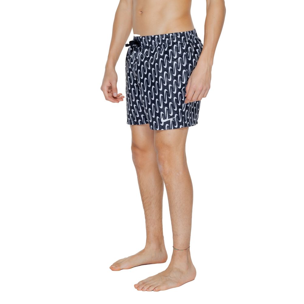 Nike Swim NESSE520 badeshorts med print – sort