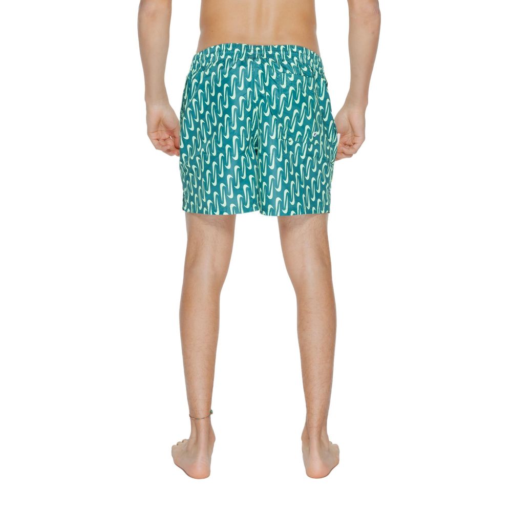 Nike Swim NESSE520 badeshorts med print – tofarvet