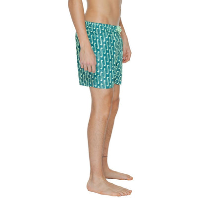 Nike Swim NESSE520 badeshorts med print – tofarvet