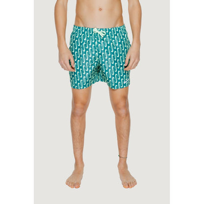Nike Swim NESSE520 badeshorts med print – tofarvet