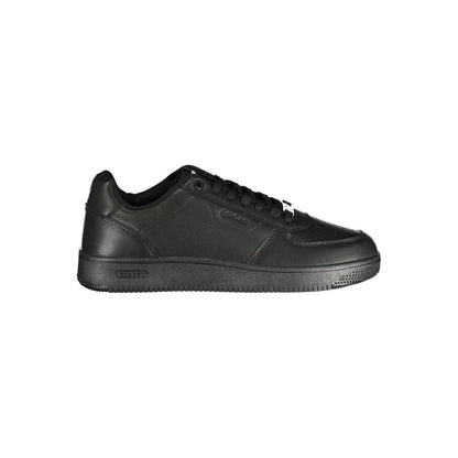 Gas Black Polyurethane Men's Sneaker