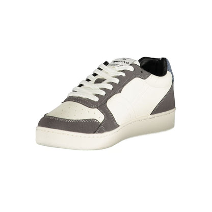 Gas Bianco Polyurethane Men Sneakers