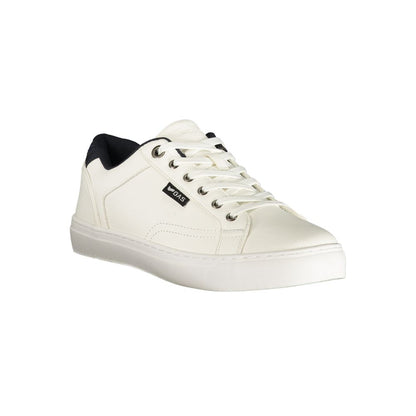 Gas Bianco Polyurethane Men Sneakers