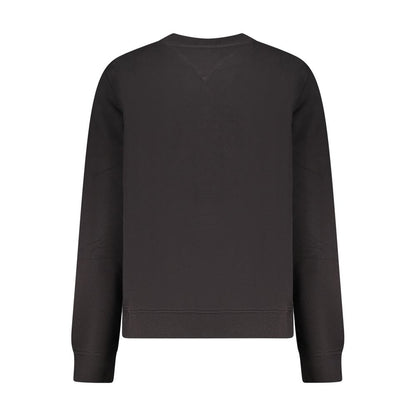 Tommy Hilfiger Black Cotton Sweatshirt