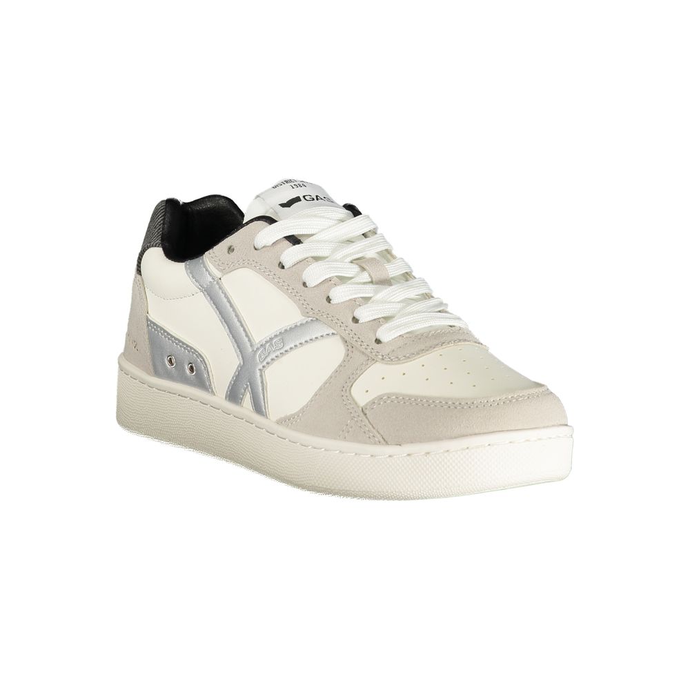 Gas White Polyurethane Women Sneakers