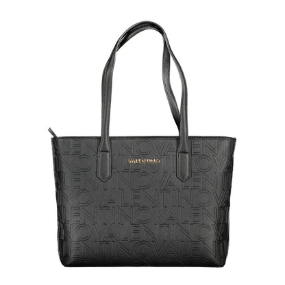 Mario Valentino Nero Poliuretano Women Shoulder Bag