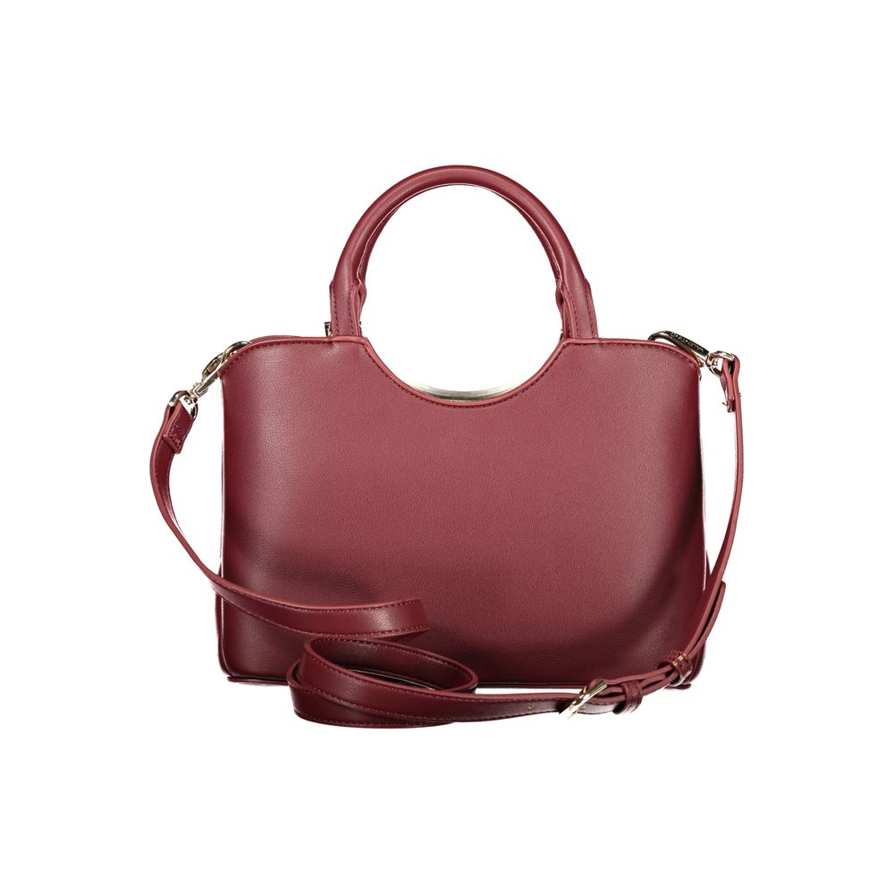 Mario Valentino Red Polyurethane Women Handbag