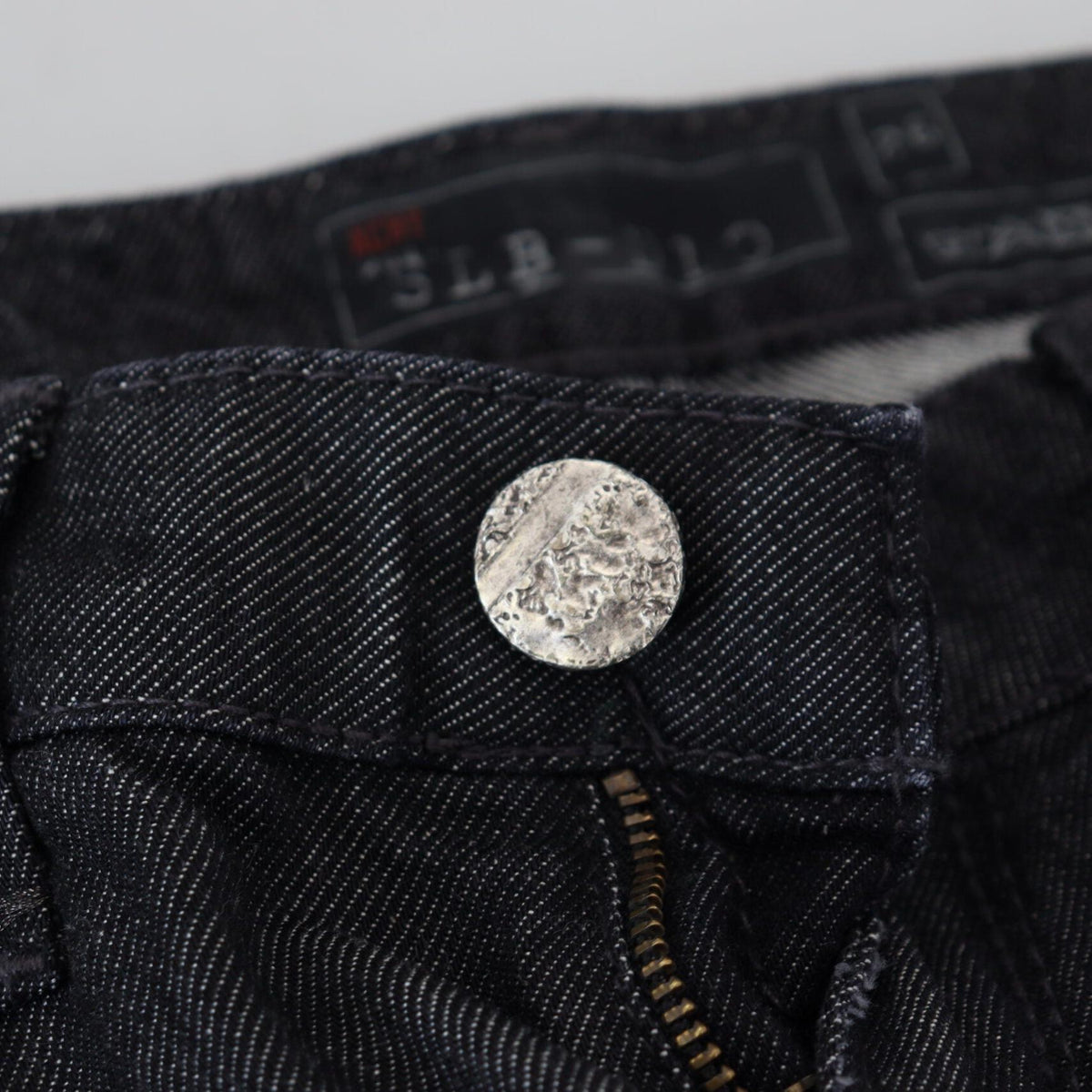 Acht Black Cotton Low Waist Slim Fit Women Casual Denim Jeans