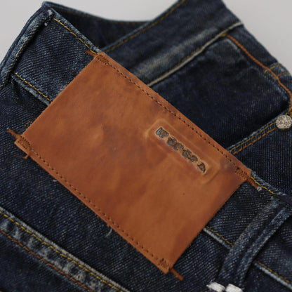 Acht Blue Cotton Slim Fit Women Casual Denim Jeans