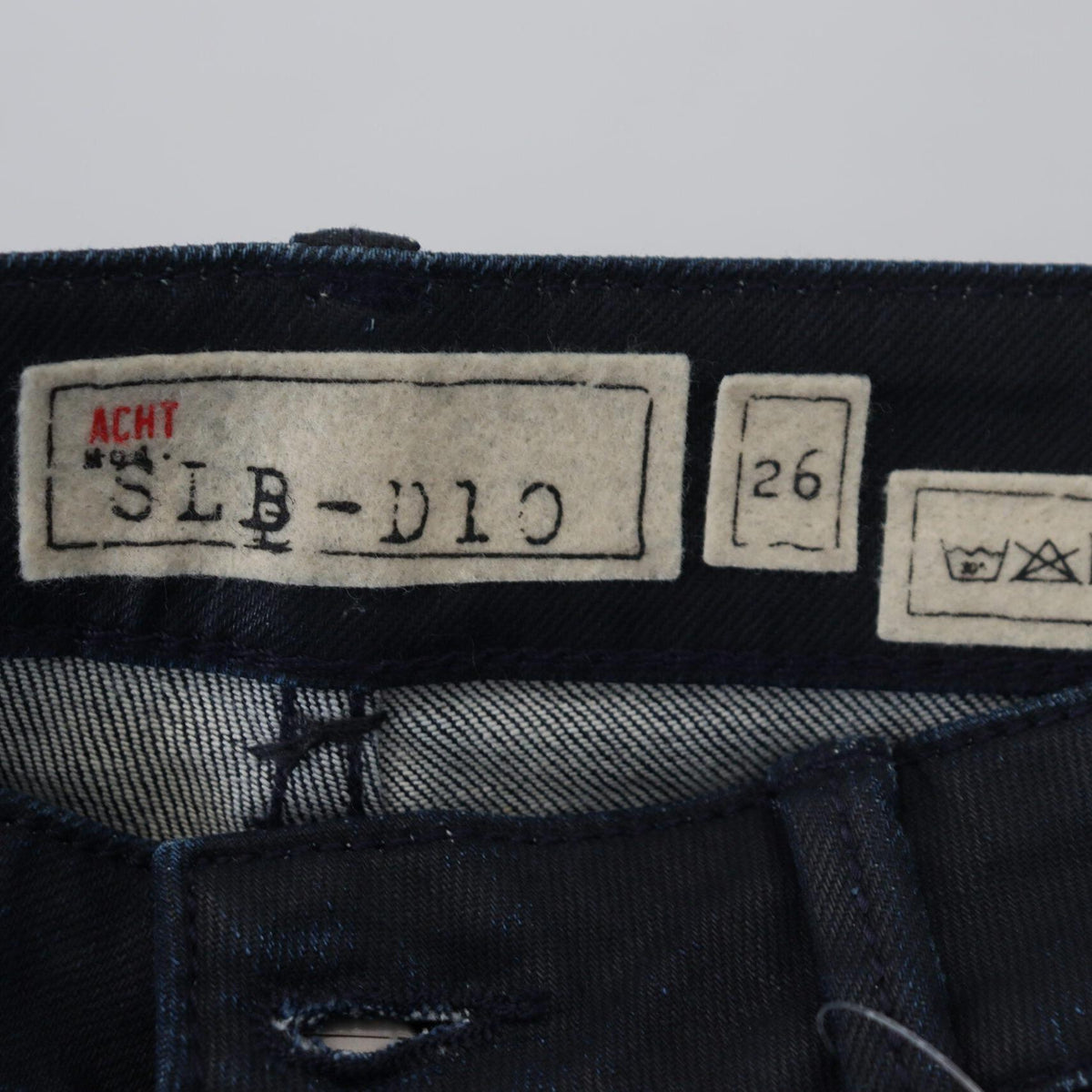 Acht Blue Low Waist Slim Fit Women Denim Jeans