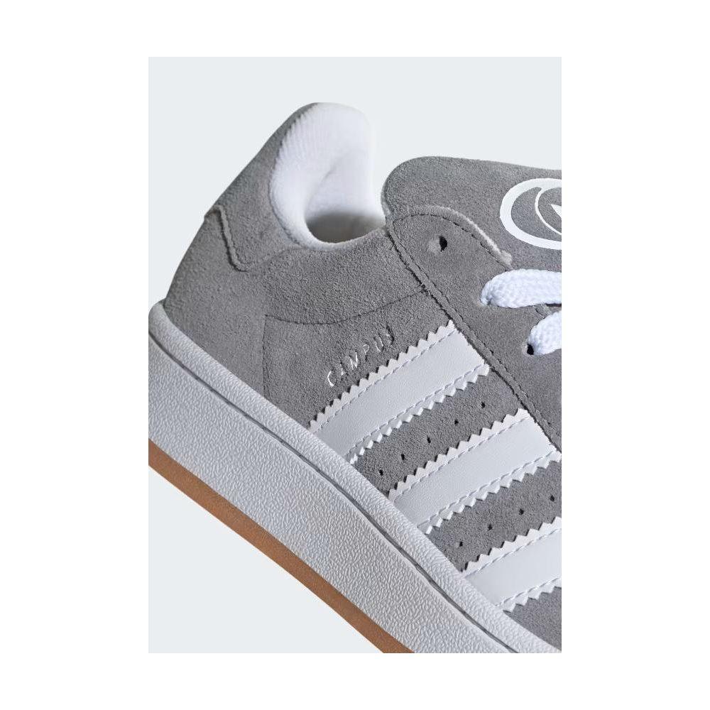 Adidas Gray Leather Sneakers-Modeoutlet