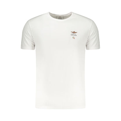 Aeronautica Militare Bianco Cotton Men's Underwear-Shirt