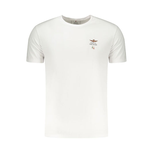Aeronautica Militare Bianco Cotton Men's Underwear-Shirt