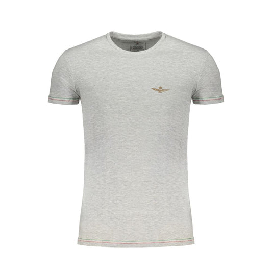 Aeronautica Militare Grigio Cotton Men T-Shirt