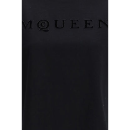 Alexander McQueen Black Cotton T-Shirt