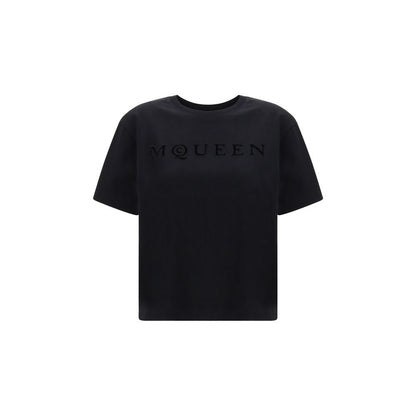 Alexander McQueen Black Cotton T-Shirt