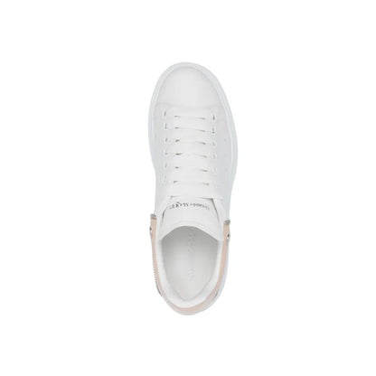 Alexander McQueen White Calfskin Chunky Sneakers
