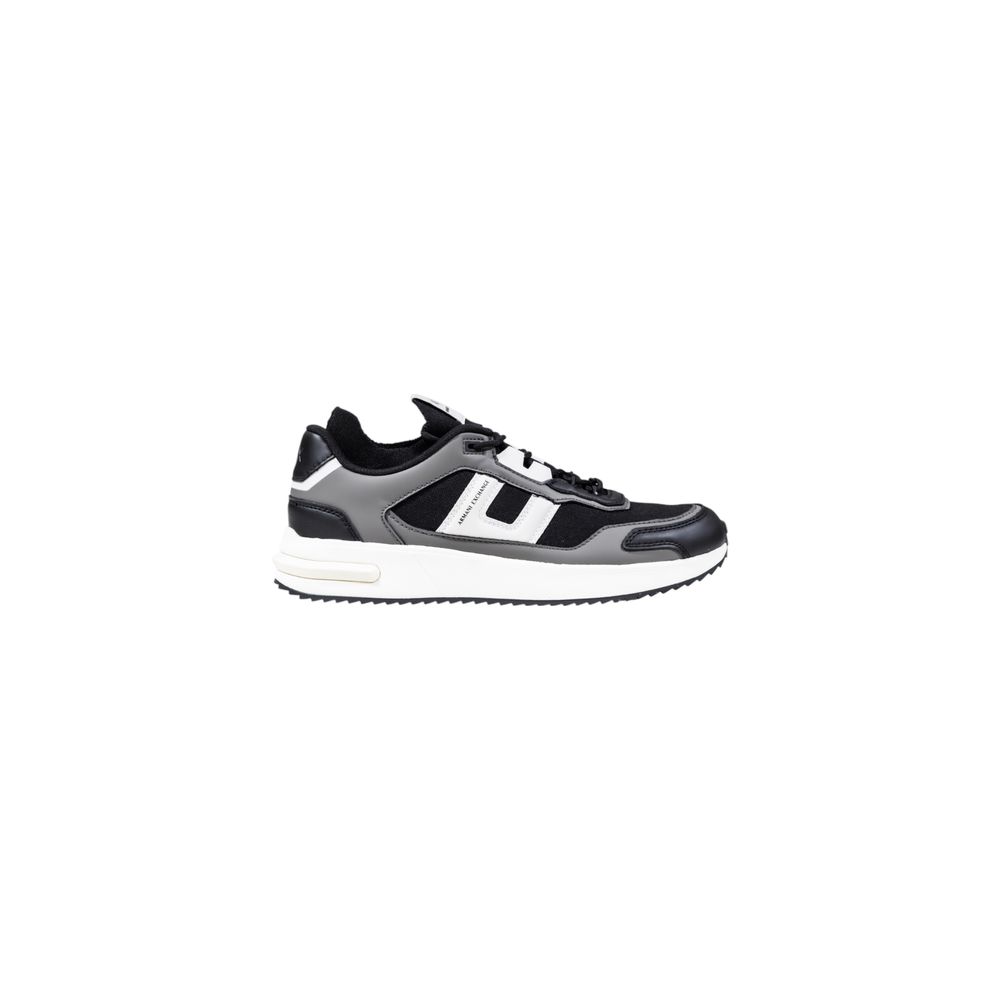 Armani Exchange Bicolor Polyester Athletic Sneakers