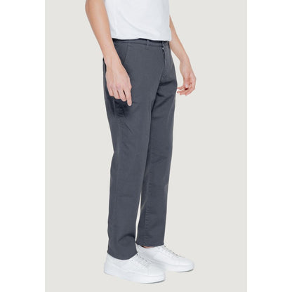 Armani Exchange Black Cotton Pant