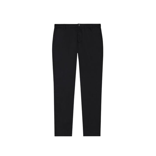 Armani Exchange Black Cotton Skinny Pants