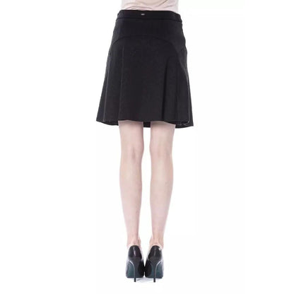 BYBLOS Black Polyester Women Skirt