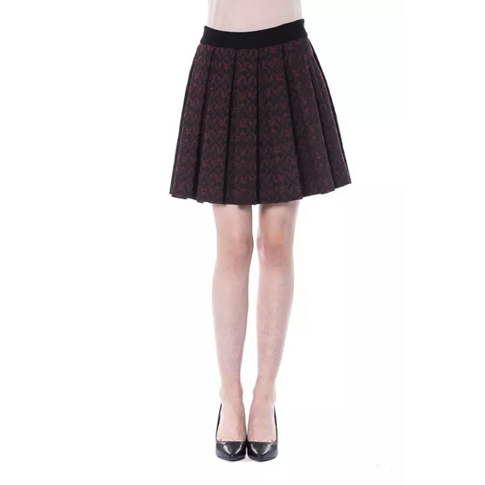 BYBLOS Brown Cotton Women Skirt