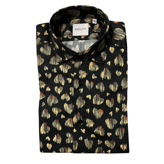Bagutta Multicolor Cotton Men Shirt