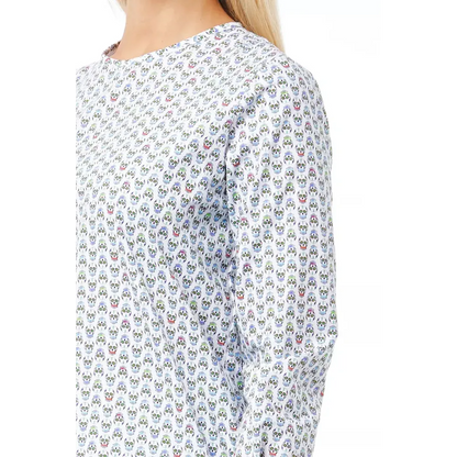 Bagutta White Cotton Women Blouse