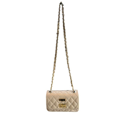 Baldinini Trend Beige Leather Women Bag