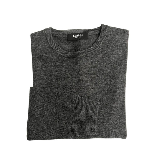 Baldinini Trend Gray Cashmere Men Sweater