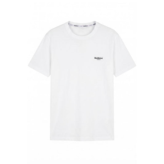 Baldinini Trend White Cotton Men's T-shirt