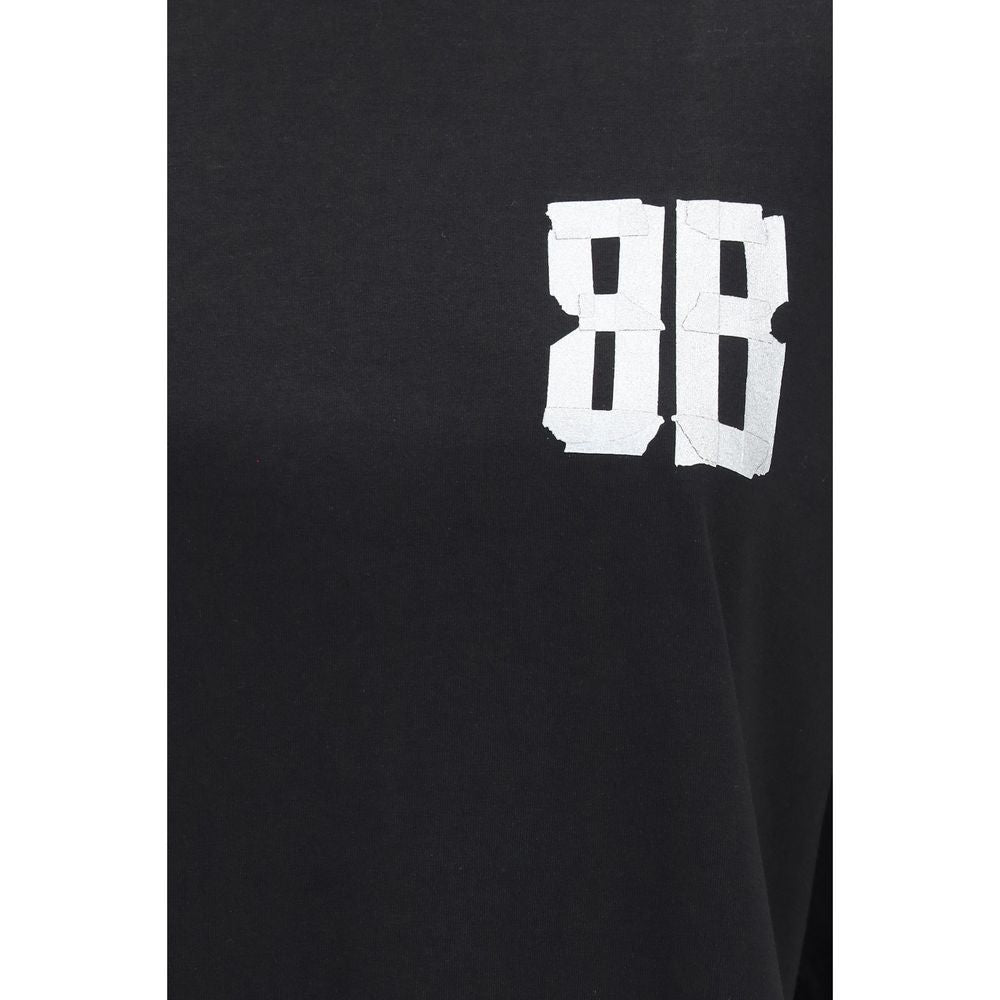 Balenciaga Black Cotton T-Shirt