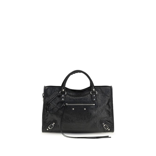 Balenciaga Black Lamb Ovis Aries Aries Shoulder Bag