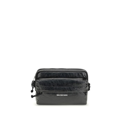 Balenciaga Black Lamb Ovis Aries Aries Shoulder Bag