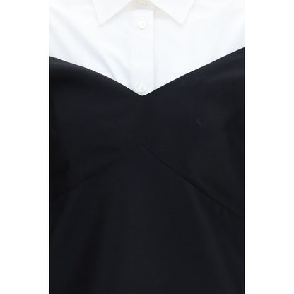 Balenciaga Black Wool Oves Aries Casual Dress