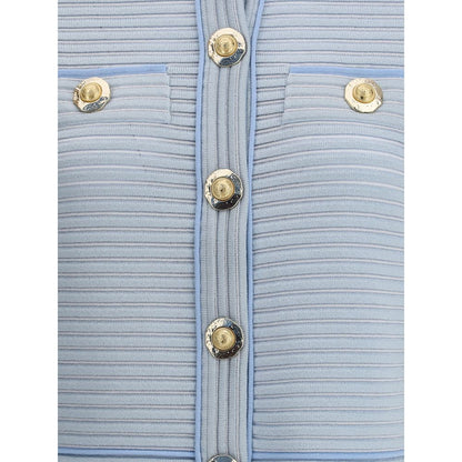 Balmain Embossed knit Cardigan