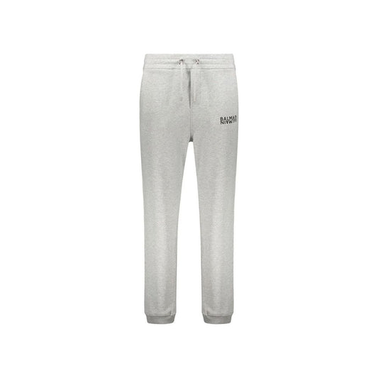 Balmain Gray Cotton Joggers (Workout Pants)