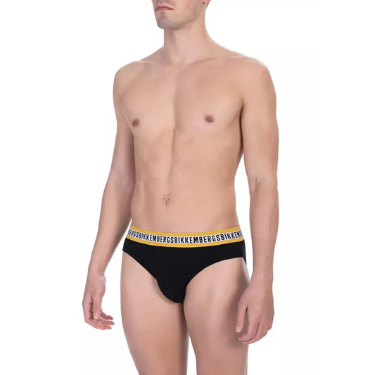 Bikkembergs "Black Cotton Men Brief Pack"