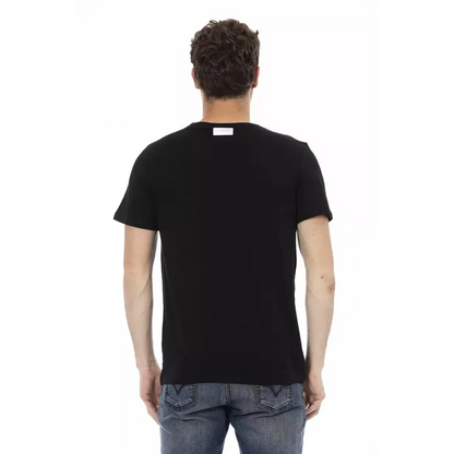 Bikkembergs Black Cotton Men T-Shirt