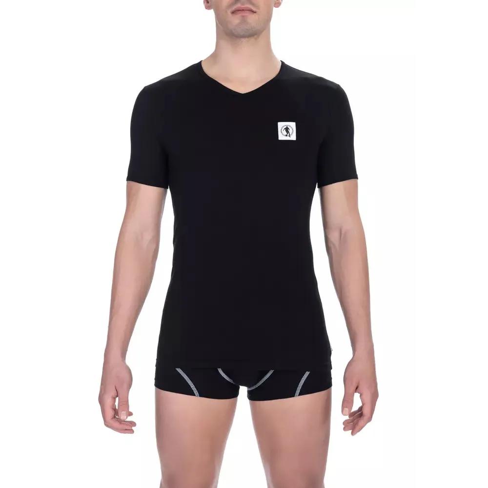 Bikkembergs Black Cotton Men's T-Shirt