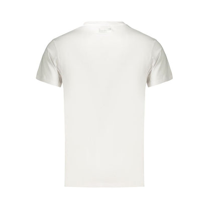 Bikkembergs White Cotton Men's T-Shirt