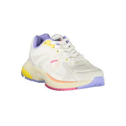 Blauer Bianco Polyurethane Women Sneaker