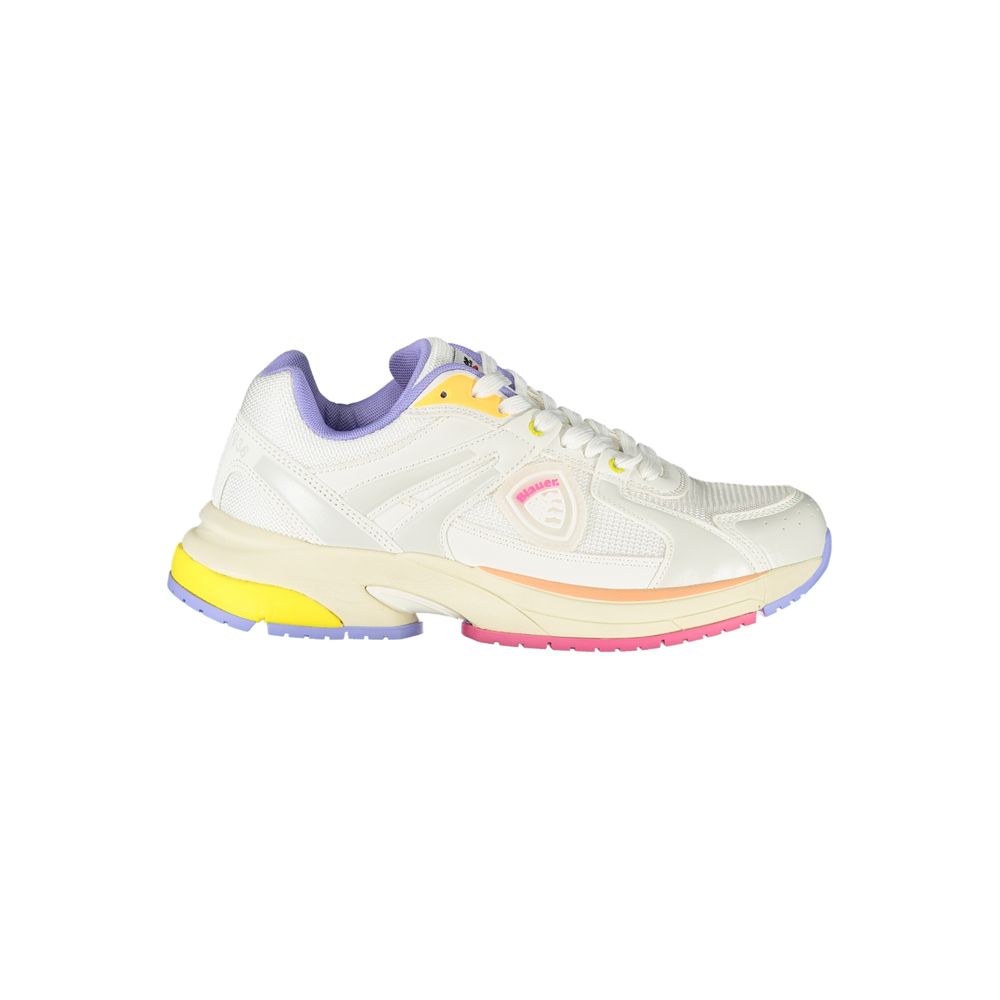 Blauer Bianco Polyurethane Women Sneaker