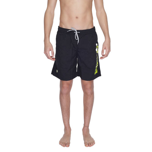 Blauer Black Polyamide Swim Short