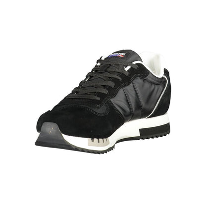 Blauer Black Polyester Men Sneakers